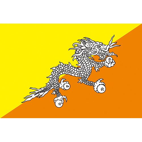 不丹國旗BHUTAN – 天麗旗幟有限公司