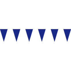 藍色三角串旗