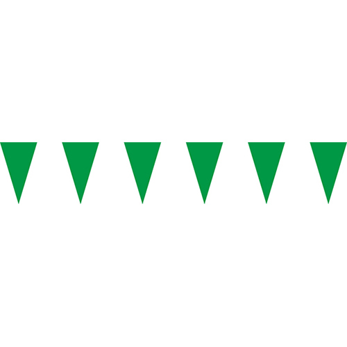 綠色三角串旗;彩色三角串旗