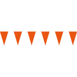 橘色三角串旗;彩色三角串旗