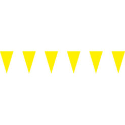 黃色三角串旗