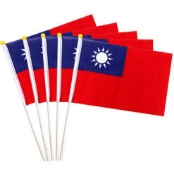 中華民國2號國旗(含45cm手拿旗桿)