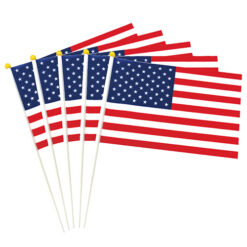 美國2號國旗(含45cm手拿旗桿)